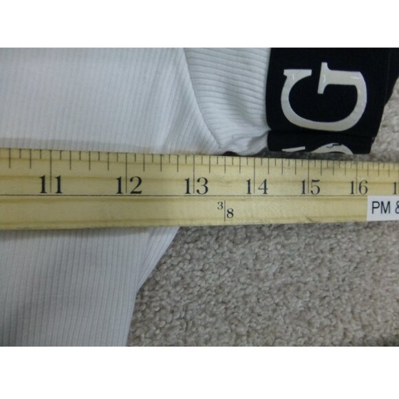 GUESS Logo Tape Cuffs Bodysuit (Size M) - Picture 11 of 14